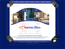 Tablet Screenshot of americanglassinc.com